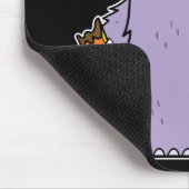 Henry Loves Chocolate - Mousepad Muismat (Hoek)