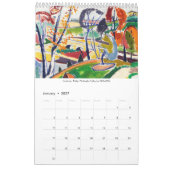 Henry Lyman Saen Modernist Art Calendar Kalender (Jan 2027)