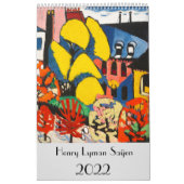Henry Lyman Saen Modernist Art Calendar Kalender (Hoes)