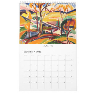  Henry Lyman Saen Modernist Art Calendar Kalender