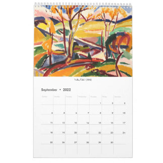  Henry Lyman Saen Modernist Art Calendar Kalender