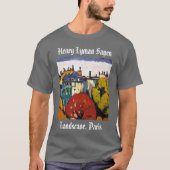 Henry Lyman Sayen die het Landschap Parijs T-Shirt (Voorkant)