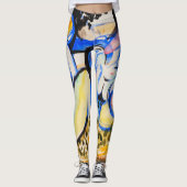 Henry Lyman Sayen Painting Nudes Women's Leggings (Voorkant)