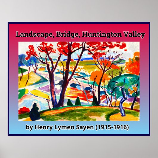 Henry Lymen Sayen Poster (Voorkant)