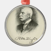 Henry M. Flagler Metalen Ornament (Voorkant)