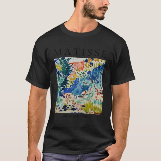 Henry Matisse Landscape at Collioure T-shirt (Voorkant)