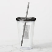Henry McCarty, Billy de Vegelid van het Oude Weste Acryl Drinkbeker (Achterkant)