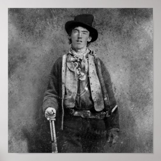 Henry McCarty, Billy de Vegelid van het Oude Weste Poster (Voorkant)