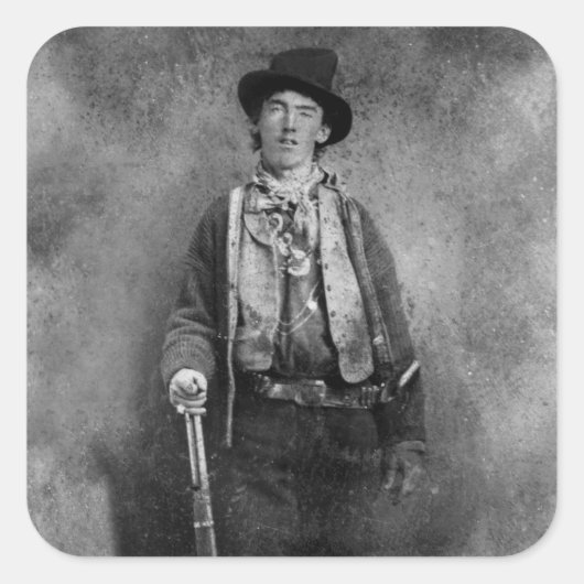 Henry McCarty, Billy de Vogelvrijverklaarde Kid va Vierkante Sticker (Voorkant)