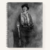 Henry McCarty, Billy de Wet Kid van het Oude Weste Notitieboek (Voorkant)