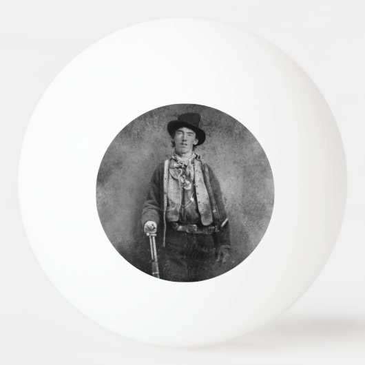 Henry McCarty, Billy het Outlaw Kind van de Oude W Pingpongbal (Voorkant)