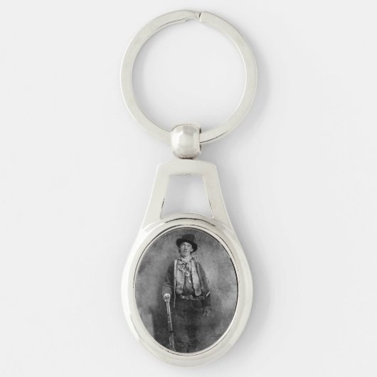 Henry McCarty, Billy het Outlaw Kind van de Oude W Sleutelhanger (Voorkant)
