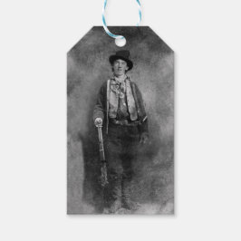 Henry McCarty Billy, het Outlaw Kind van het Oude  Cadeaulabel