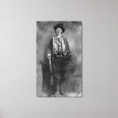 Henry McCarty Billy, het Outlaw Kind van het Oude  Canvas Afdruk (Voorkant)