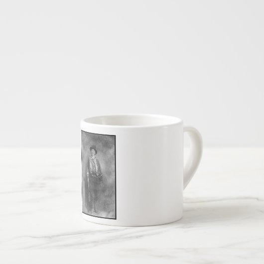 Henry McCarty Billy, het Outlaw Kind van het Oude  Espresso Kop (Voorkant rechts)