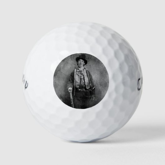 Henry McCarty Billy, het Outlaw Kind van het Oude  Golfballen (Voorkant)