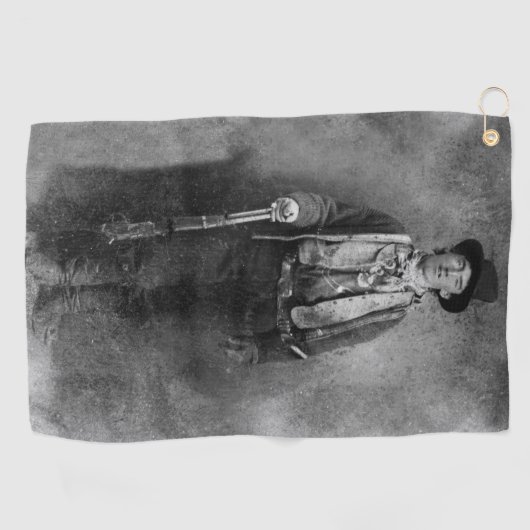 Henry McCarty Billy, het Outlaw Kind van het Oude  Golfhanddoek (Horizontaal)