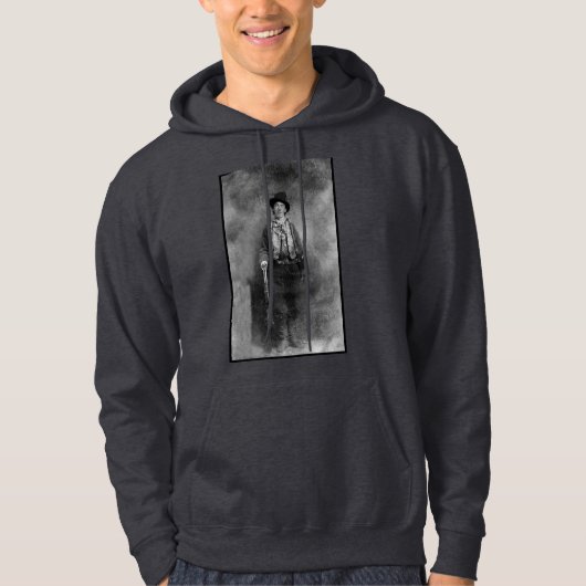 Henry McCarty Billy, het Outlaw Kind van het Oude  Hoodie (Voorkant)