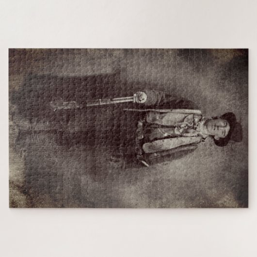 Henry McCarty Billy, het Outlaw Kind van het Oude Legpuzzel (Horizontaal)