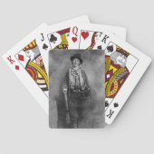 Henry McCarty Billy, het Outlaw Kind van het Oude Pokerkaarten (Achterkant)
