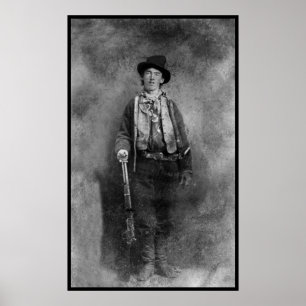 Henry McCarty Billy, het Outlaw Kind van het Oude  Poster