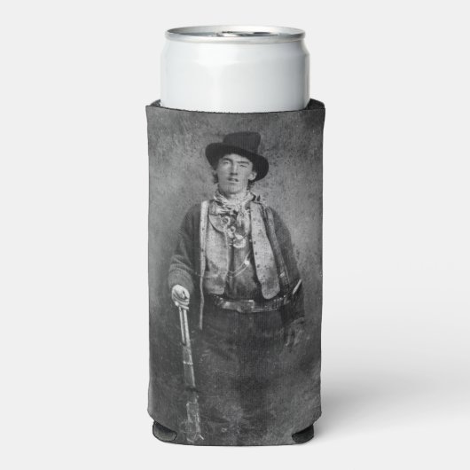 Henry McCarty Billy, het Outlaw Kind van het Oude  Seltzer Blikjeskoeler (Seltzer Voorkant)
