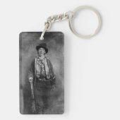 Henry McCarty Billy, het Outlaw Kind van het Oude  Sleutelhanger (achterkant)