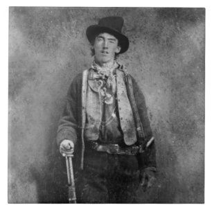 Henry McCarty Billy, het Outlaw Kind van het Oude  Tegeltje
