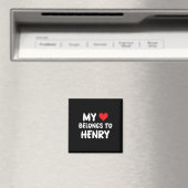 Henry - Mijn Hart Hoort Bij Henry - Liefde Magneet (Insitu (Vaatwasser))
