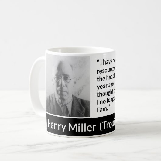 Henry Miller Koffiemok (Voorkant links)