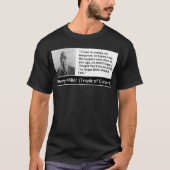 Henry Miller T-shirt (Voorkant)