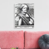 Henry Morgan, 1678 Canvas Afdruk (Insitu (Woonkamer))