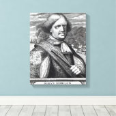 Henry Morgan, 1678 Canvas Afdruk (Insitu (Houten vloer))