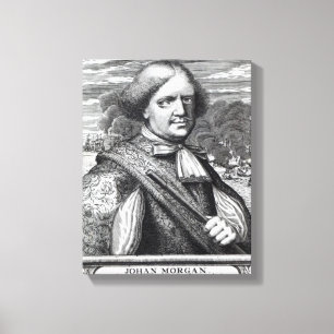 Henry Morgan, 1678 Canvas Afdruk