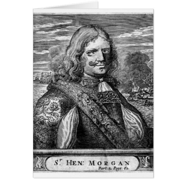 Henry Morgan Pirate Portrait (Voorkant)