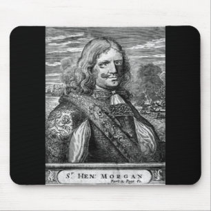 Henry Morgan Pirate Portrait Muismat