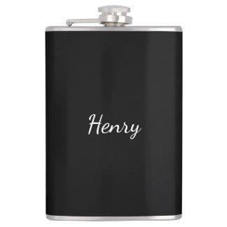 Henry naam typografie Persoonlijk cadeau  Heupfles