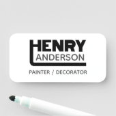 Henry Name Tag (In situ)