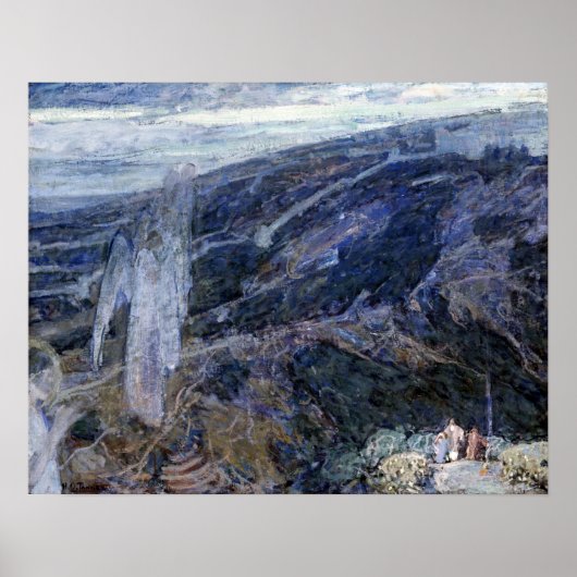 Henry Ossawa Tanner Angels Poster (Voorkant)