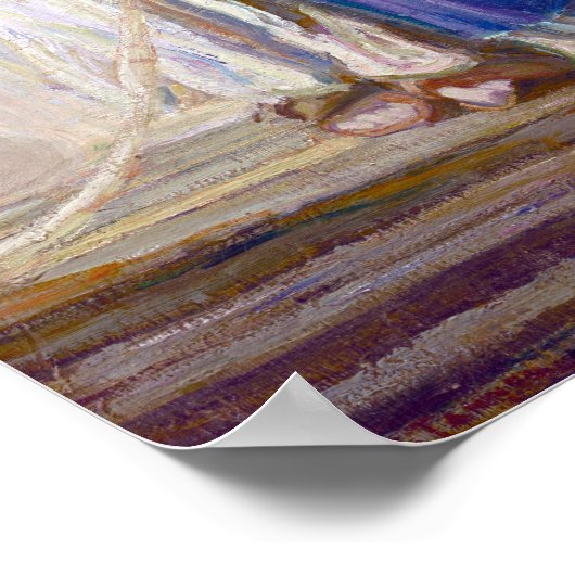 Henry Ossawa Tanner Christus en zijn moeder studer Poster (Hoek)