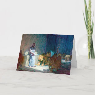 Henry Ossawa Tanner Daniel in the Lions' Den Postc Kaart