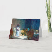 Henry Ossawa Tanner Daniel in the Lions' Den Postc Kaart (Voorkant)