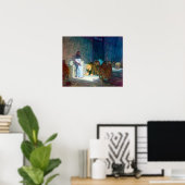 Henry Ossawa Tanner Daniel in the Lions' Den Poster (Thuiskantoor)