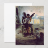 Henry Ossawa Tanner - De banjoles Kaart (Voorkant / Achterkant)