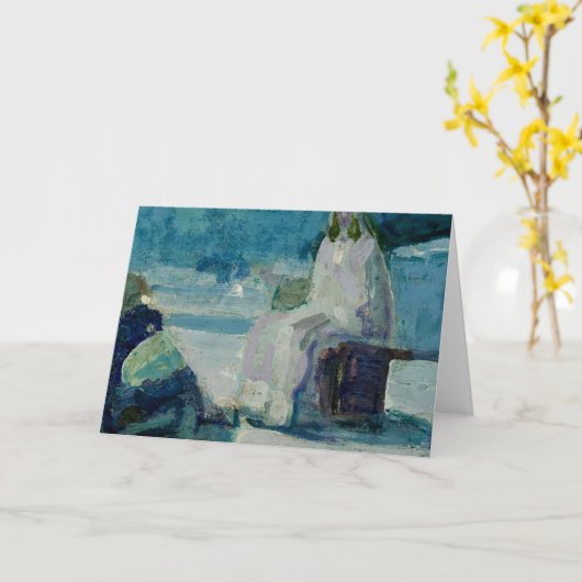 Henry Ossawa Tanner studeerde Christus en Nicodemu Kaart (Gele Bloem)