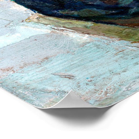 Henry Ossawa Tanner Study voor Christus en Nicodem Poster (Hoek)