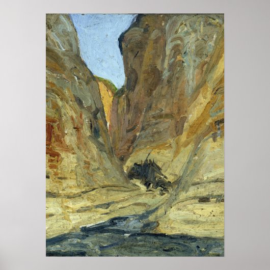 Henry Ossawa Tanner The Canyon Poster (Voorkant)