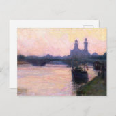Henry Ossawa Tanner The Seine Briefkaart (Voorkant / Achterkant)