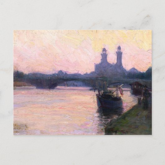 Henry Ossawa Tanner The Seine Briefkaart (Voorkant)