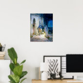 Henry Ossawa Tanner vliegt naar Egypte Poster (Thuiskantoor)